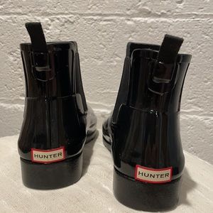 Hunter ankle boots black women’s size 8